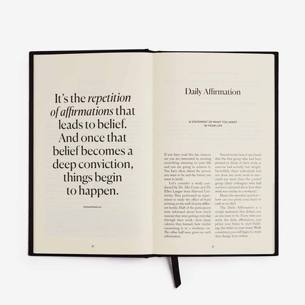 The Five Minute Journal - Bold Black