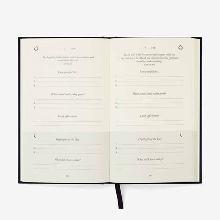 The Five Minute Journal - Bold Black