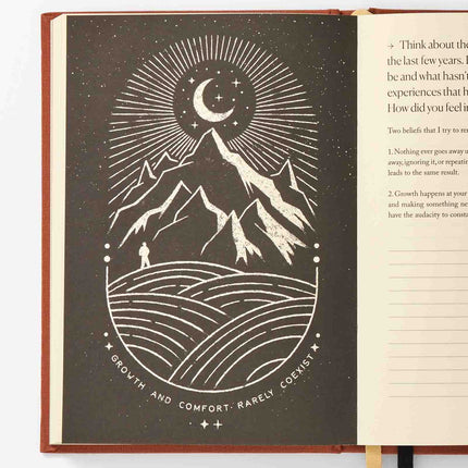 Notes to Mindfulness Journal - Sunset Orange