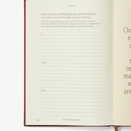 Becoming a Warrior Journal