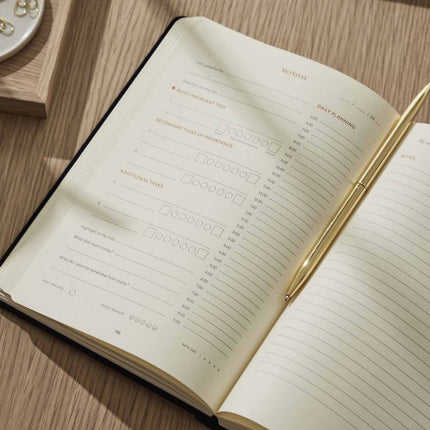 Productivity Planner - Black