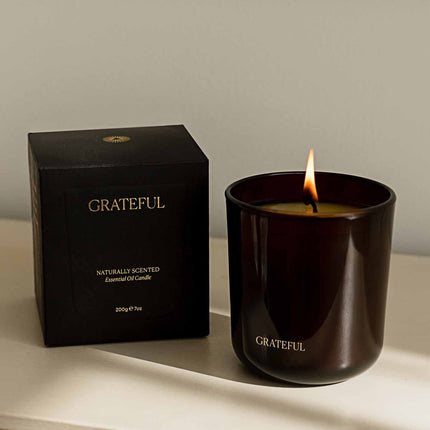Grateful Pure Essential Oil Candle