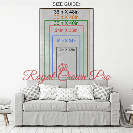 A Superior Man Is Modest In His Speech But Exceeds In His Actions Canvas Wall Art, Motivational Decor, Office Decor, Motivational Quotes