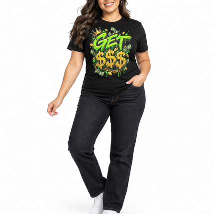 Get Money T-Shirt for Entrepreneurs | Bold Graphic Tee