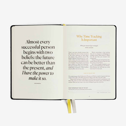 Productivity Planner - Black