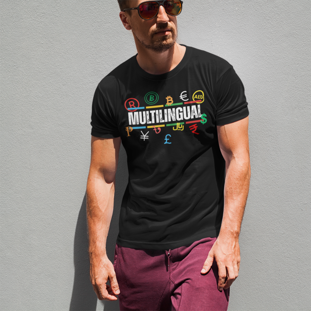 Multilingual Money T-Shirt – Speak Success in Every Language