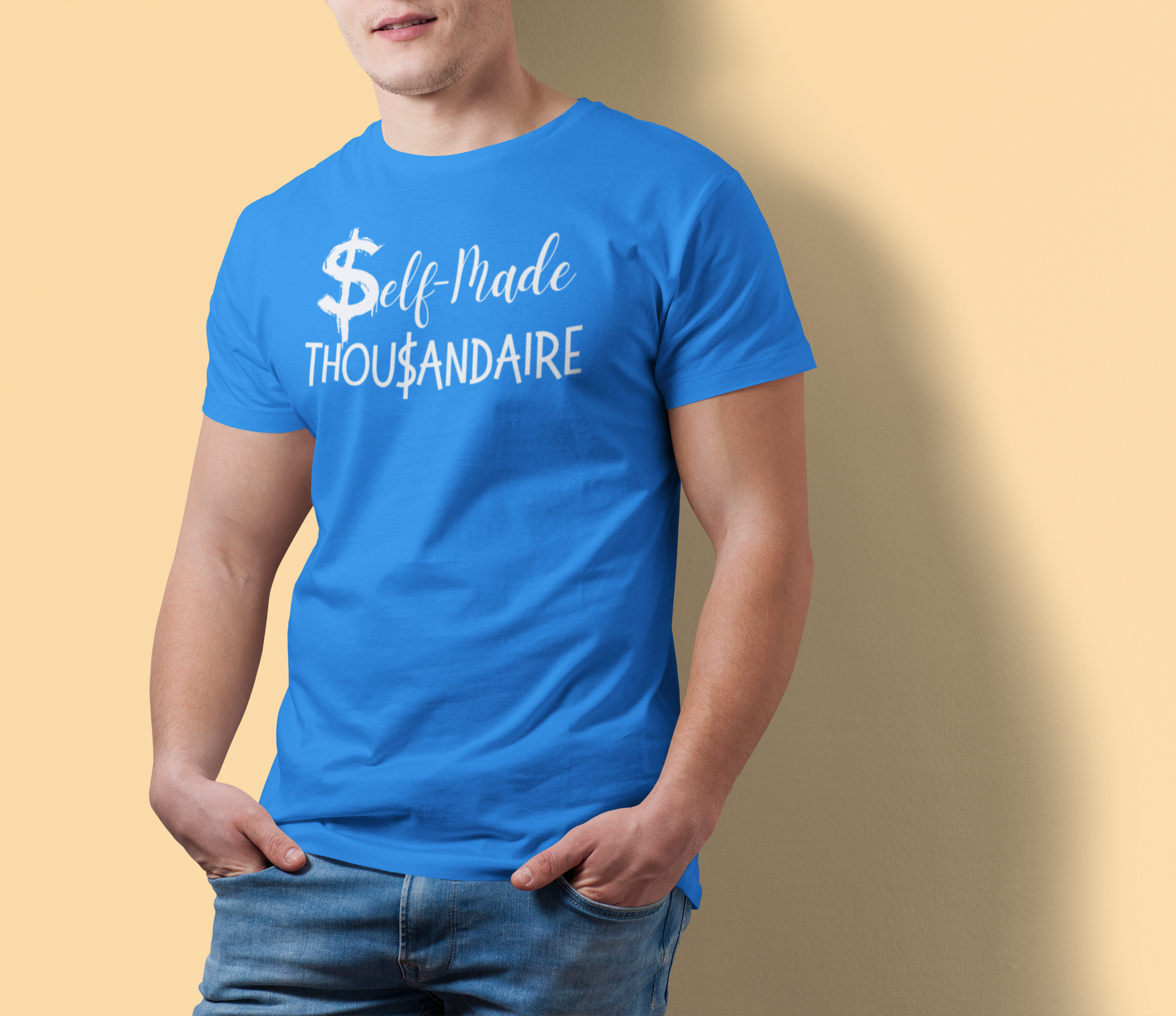 Self-Made Thousandaire T-Shirt – Startup Style for Entrepreneurs on the Rise
