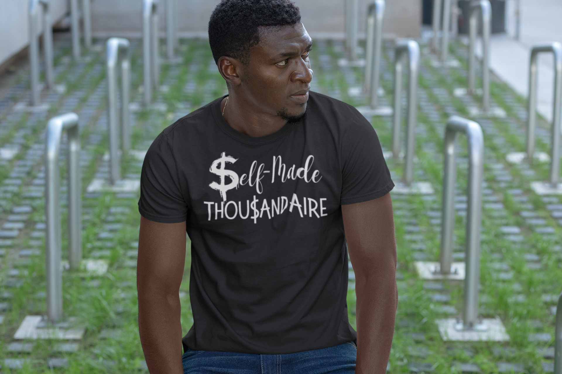 Self-Made Thousandaire T-Shirt – Startup Style for Entrepreneurs on the Rise