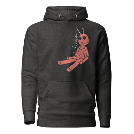 Petty AF Voodoo Doll Hoodie – Premium Unisex Streetwear with Attitude featuring bold graphic design.
