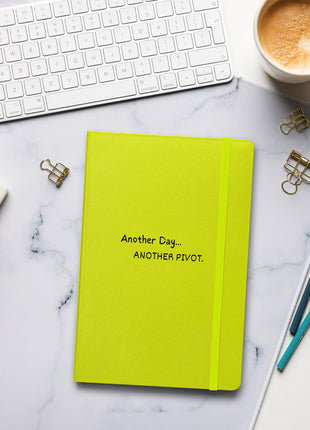 Another Day, Another Pivot Notebook – Agile Journal for Creative Entrepreneurs