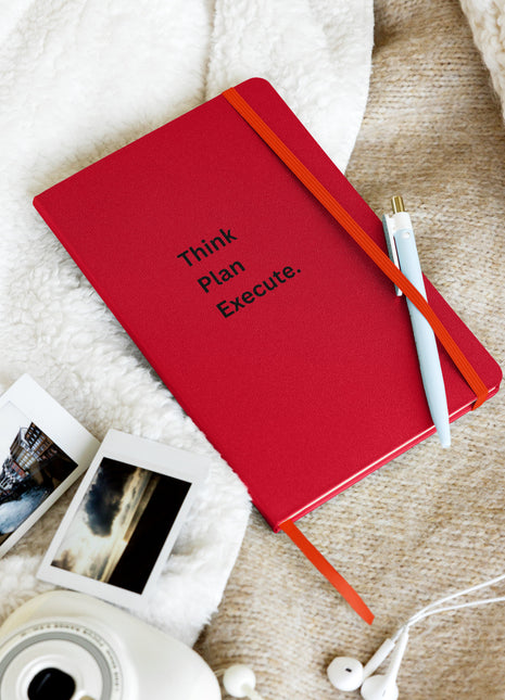 Think Plan Execute Journal – Strategic Notebook for Founders and Goal-Getters