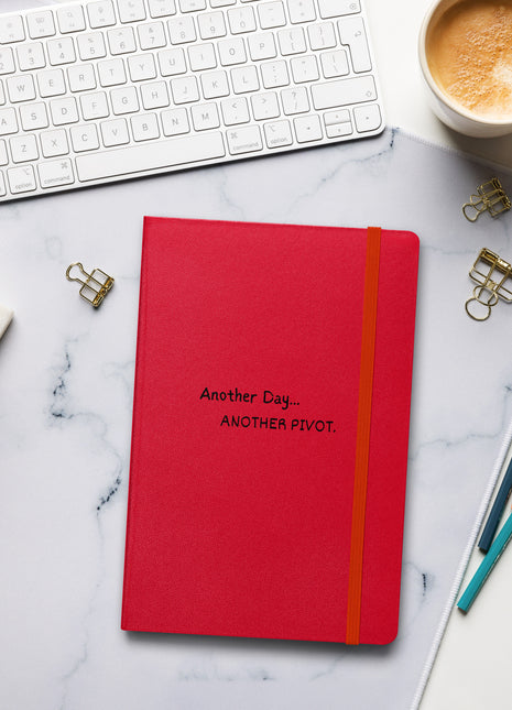 Another Day, Another Pivot Notebook – Agile Journal for Creative Entrepreneurs