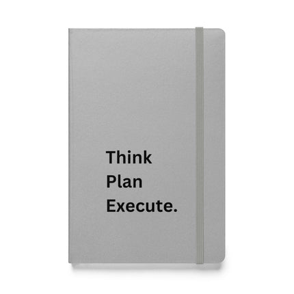 Think. Plan. & Execute. Notebook – Strategic Journal for Entrepreneurs Who Take Action front view.