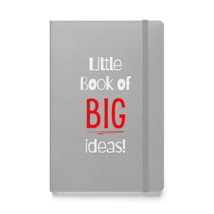 Entrepreneur Notebook - Little Book of BIG Ideas with gray hardcover and vibrant text design.