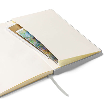 Big Risk Energy Notebook – Bold Journal for Visionaries featuring expandable inner pocket for notes and ideas.
