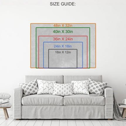 Lion Among The Sheep Canvas Wall Art, Motivational Decor