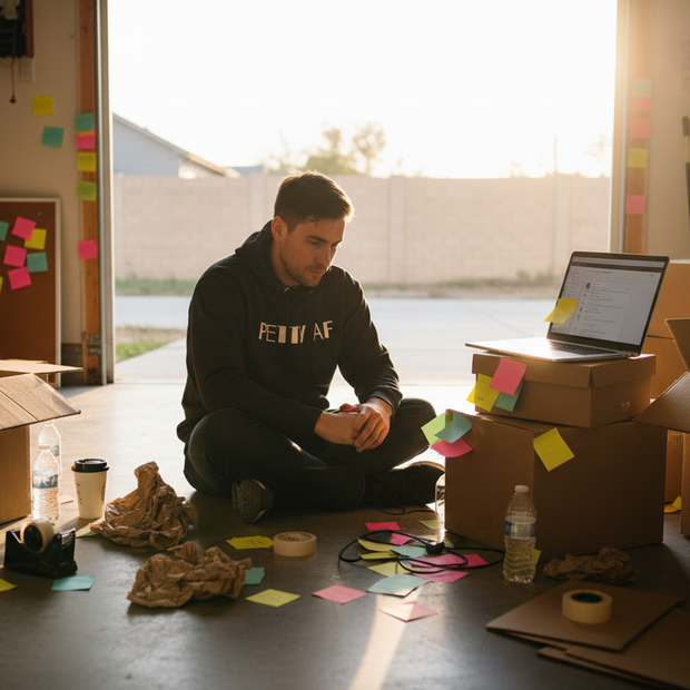 Petty AF Hoodie Garage Hustle Lifestyle