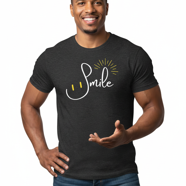 Smile Everyday T-Shirt Mockup