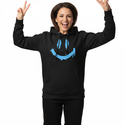 Smiley Face Hoodie Fun Mockup