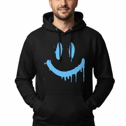 Smiley Face Hoodie Mockup