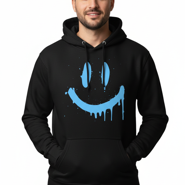 Smiley Face Hoodie Mockup