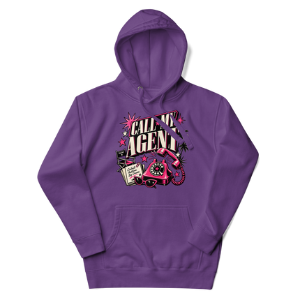 Call My Agent Hoodie | Funny Creator and Entrepreneur Hoodie