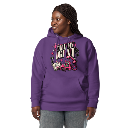 Call My Agent Hoodie | Funny Creator and Entrepreneur Hoodie
