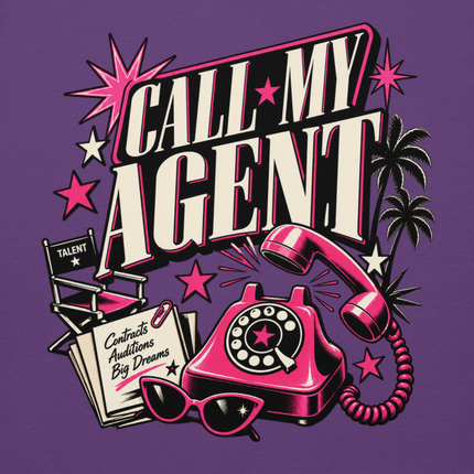 Call My Agent Hoodie | Funny Creator and Entrepreneur Hoodie
