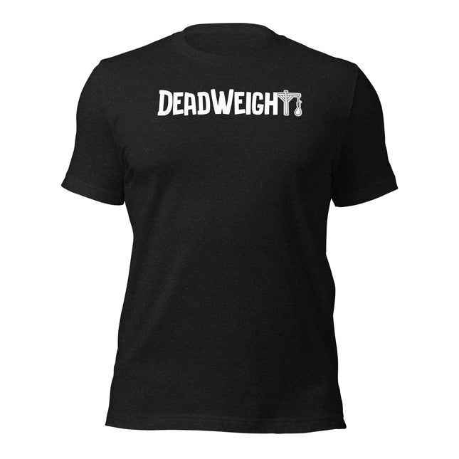 DeadWeight T-Shirt – Built for the Ones They Underestimated, black minimalist tee for entrepreneurs and dreamers.