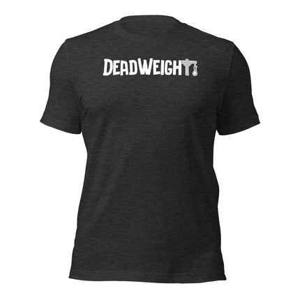 DeadWeight T-Shirt – Built for the Ones They Underestimated, a black minimalist tee for entrepreneurs.