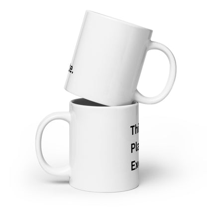 Think. Plan. Execute. Strategy Coffee Mug for Entrepreneurs